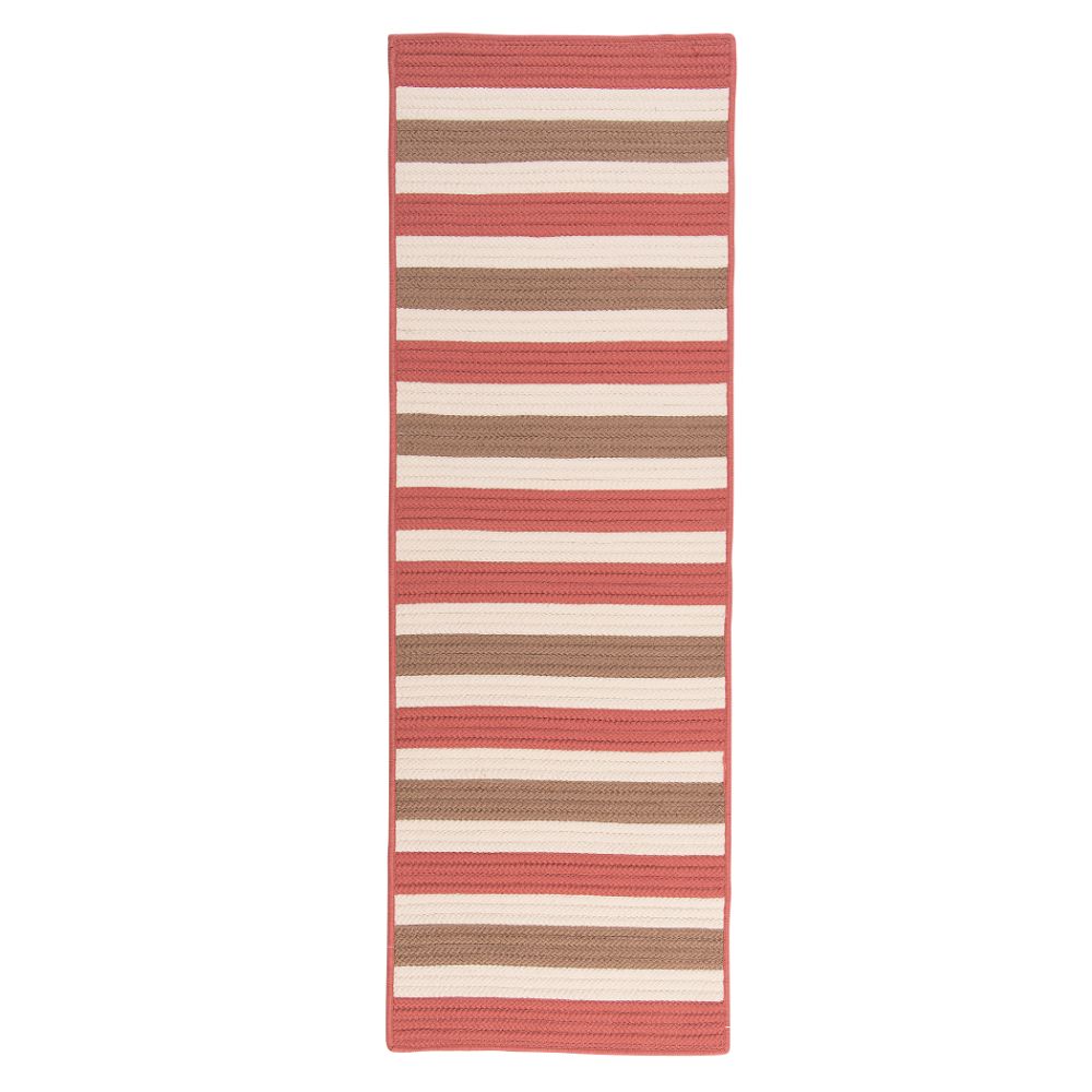 Colonial Mills BY99 Bayamo Runner  - Red 30"x72"